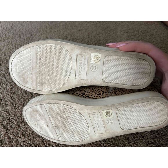 Coconuts Leopard Print Slip On Wedge Sneaker Bootie Womens Size 7.5 - Picture 4 of 4